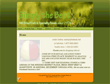 Tablet Screenshot of esimplythebest.net